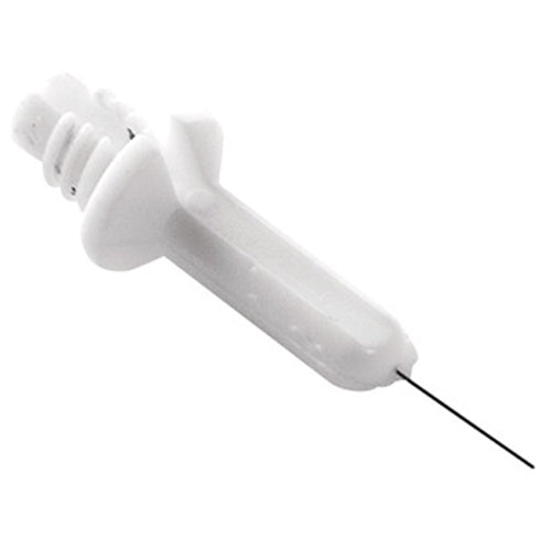 UniProbe Sterile Needle for Epilation Removes Capillaries and Unwanted Hair White 3mm